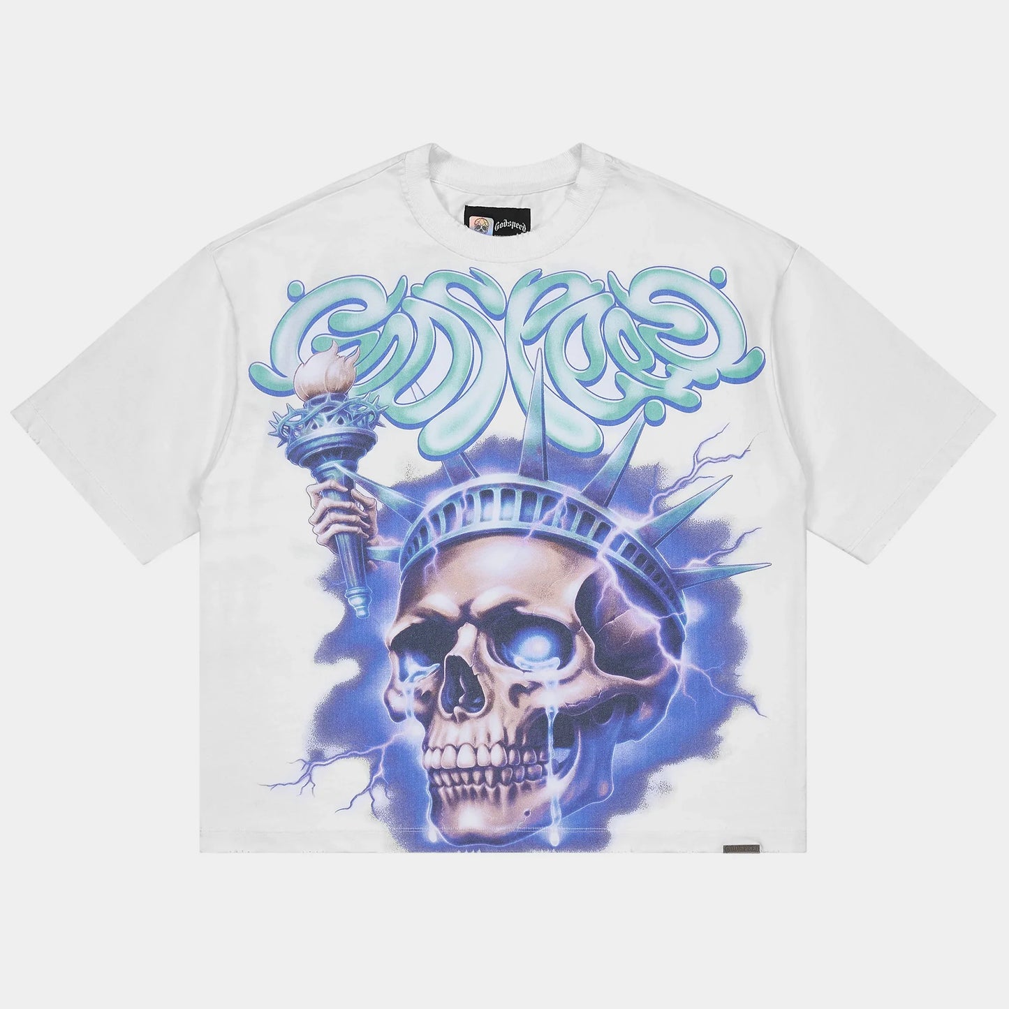 Godspeed Liberty Tears Tee (White)