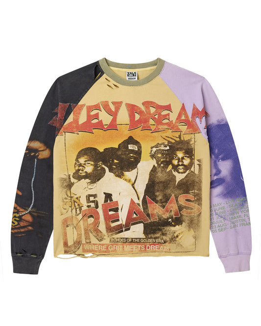 Vale Forever Chambers Chop N Screw Long Sleeve (Purple/Yellow)