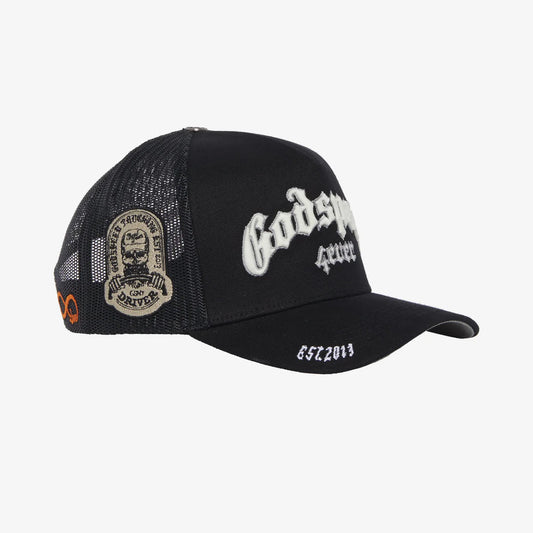 Godspeed Forever Trucker Hat (Black)