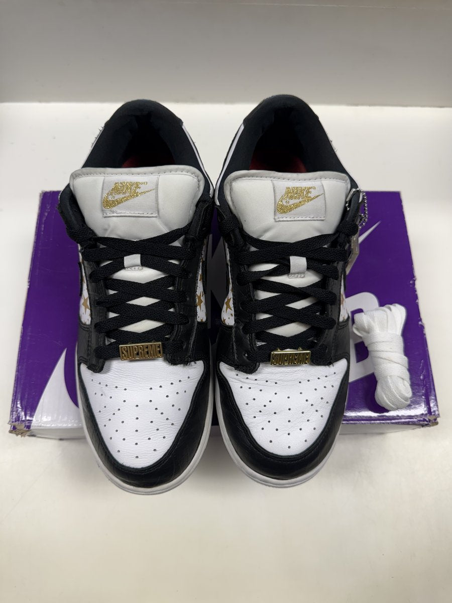Nike Dunk Low Supreme Stars Black - Pre-owned