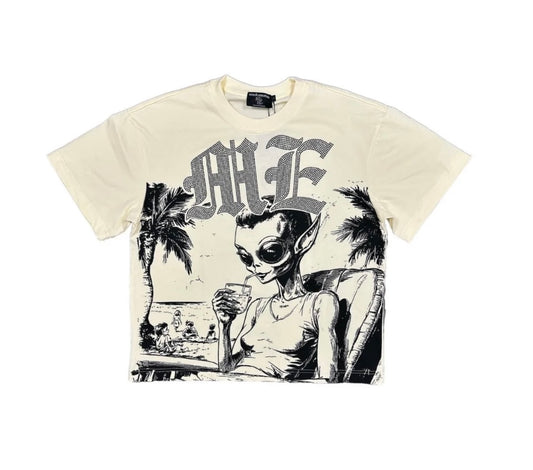 Mixed Emotion Beach Rhinestone Tee