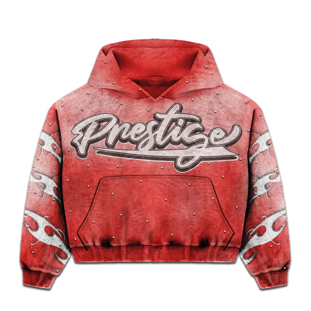 Prestige Flame Hoodie (Red)