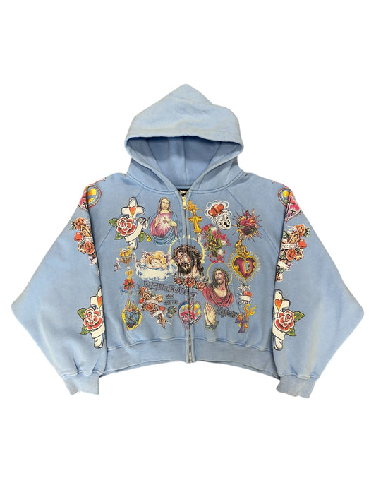 Righteous Zip Up (Blue)