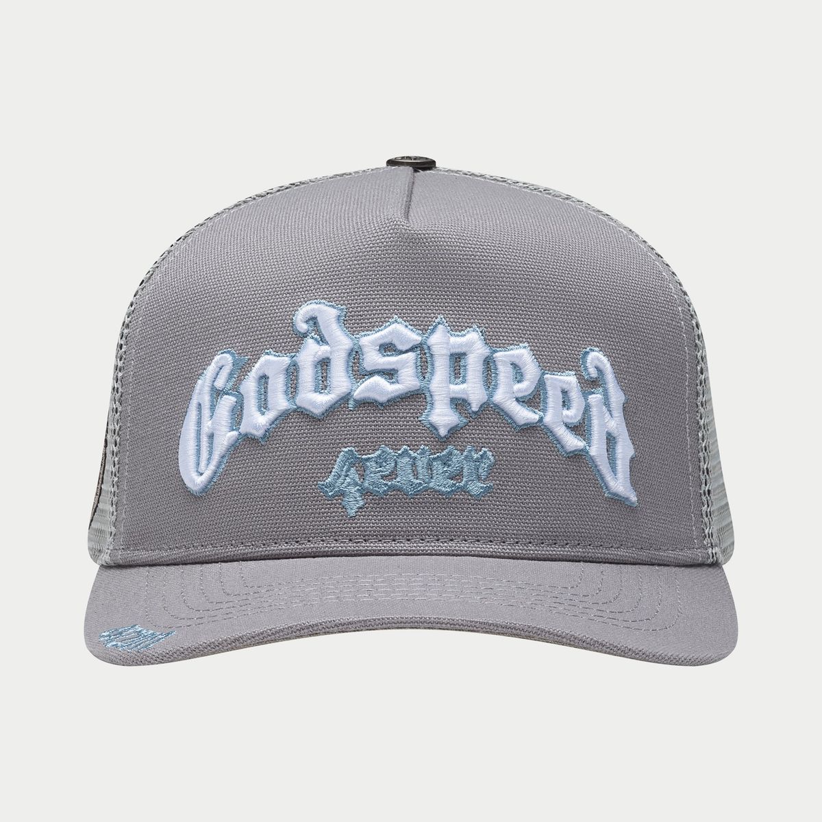 Godspeed Forever Trucker Hat (Cool Grey)