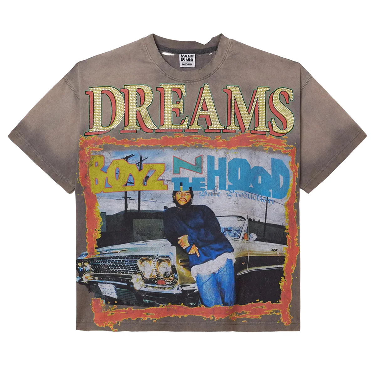 Vale Forever Nostalgia Bling Tee (Vintage Brown)