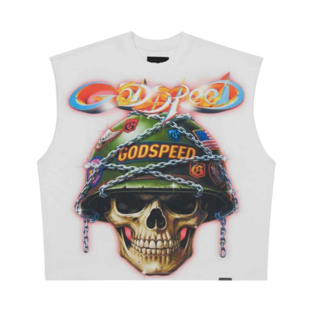 Godspeed Badge Of Honor Sleeveless Tee