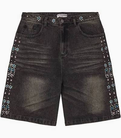 VALE Forever Candy Jorts (Black)