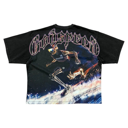 Godspeed Run Club Tee (Black)