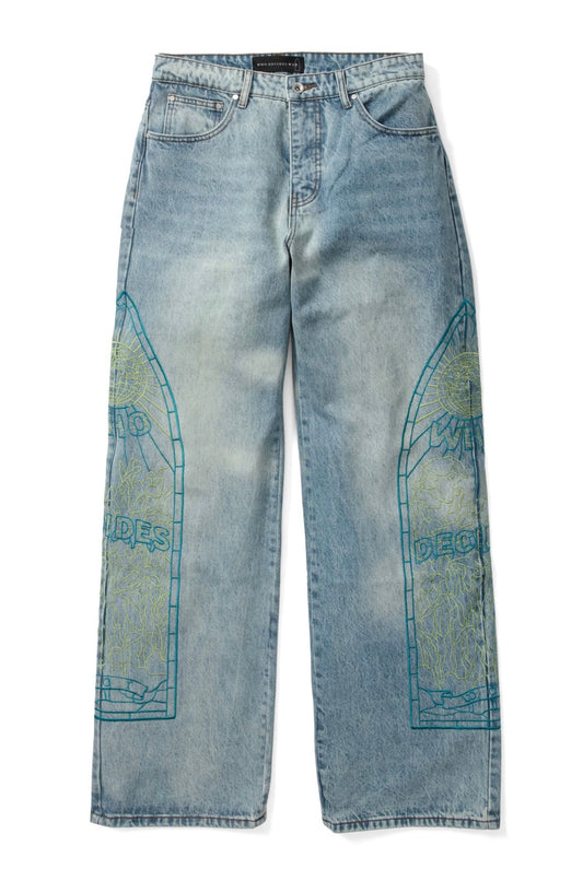 Who Decides War Blue Virtuous Jeans