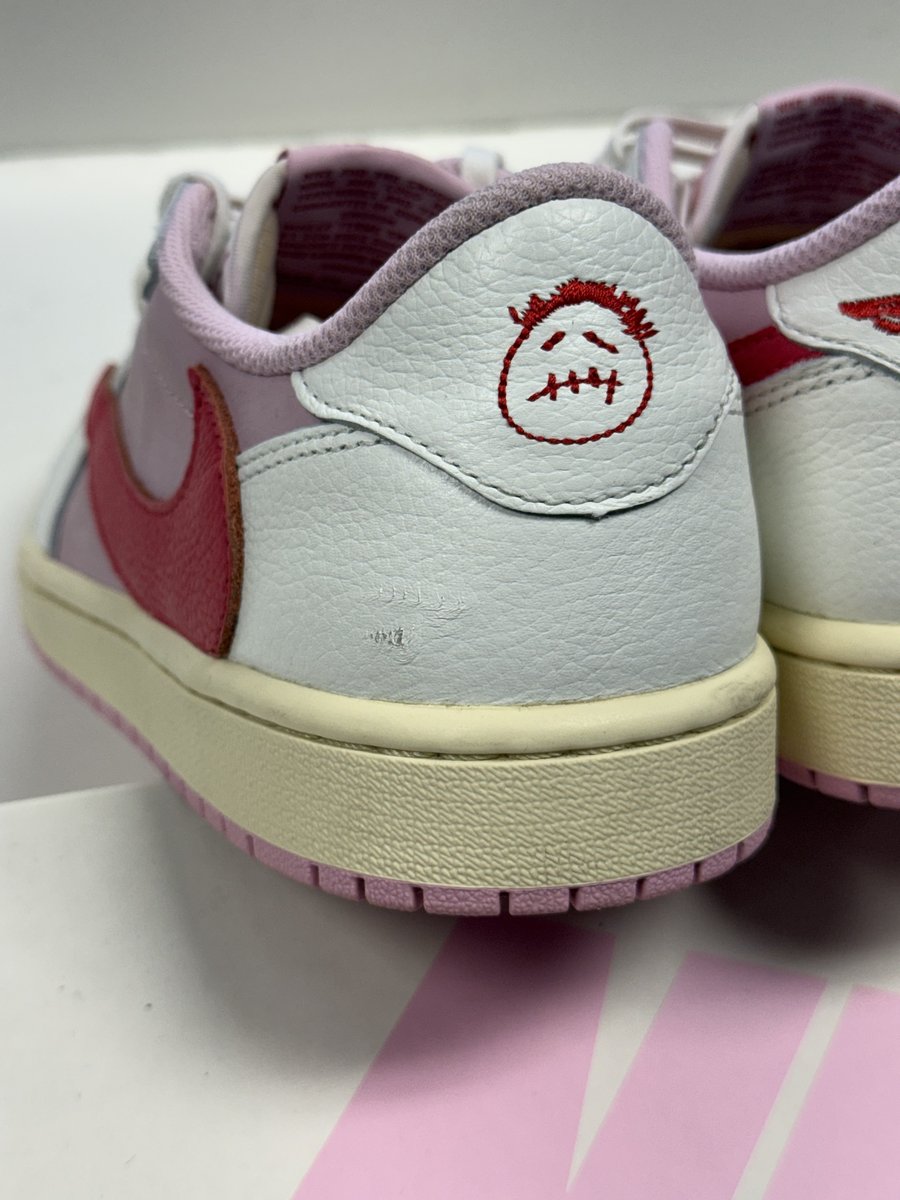 Jordan 1 Retro Low OG Travis Scott Sail Tropical Pink - Pre-owned