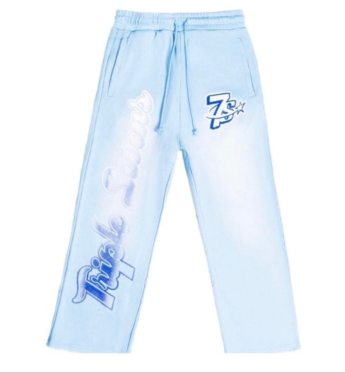 Triple Sevens Sweatpants (Blue)