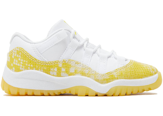 Jordan 11 Retro Low Yellow Snakeskin (TD)