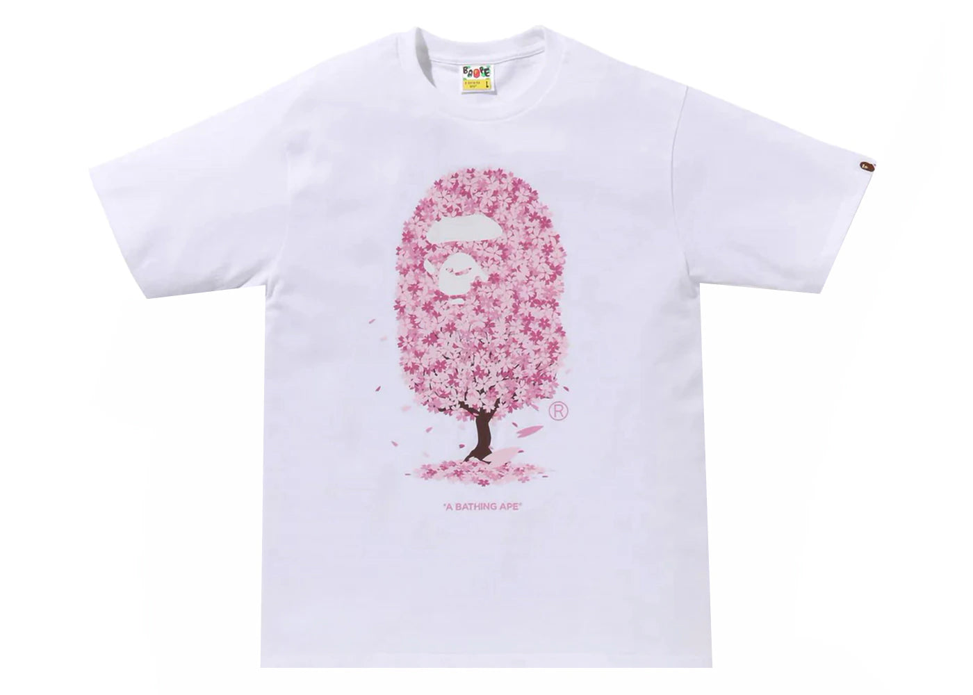 BAPE Sakura Tee (SS24) White