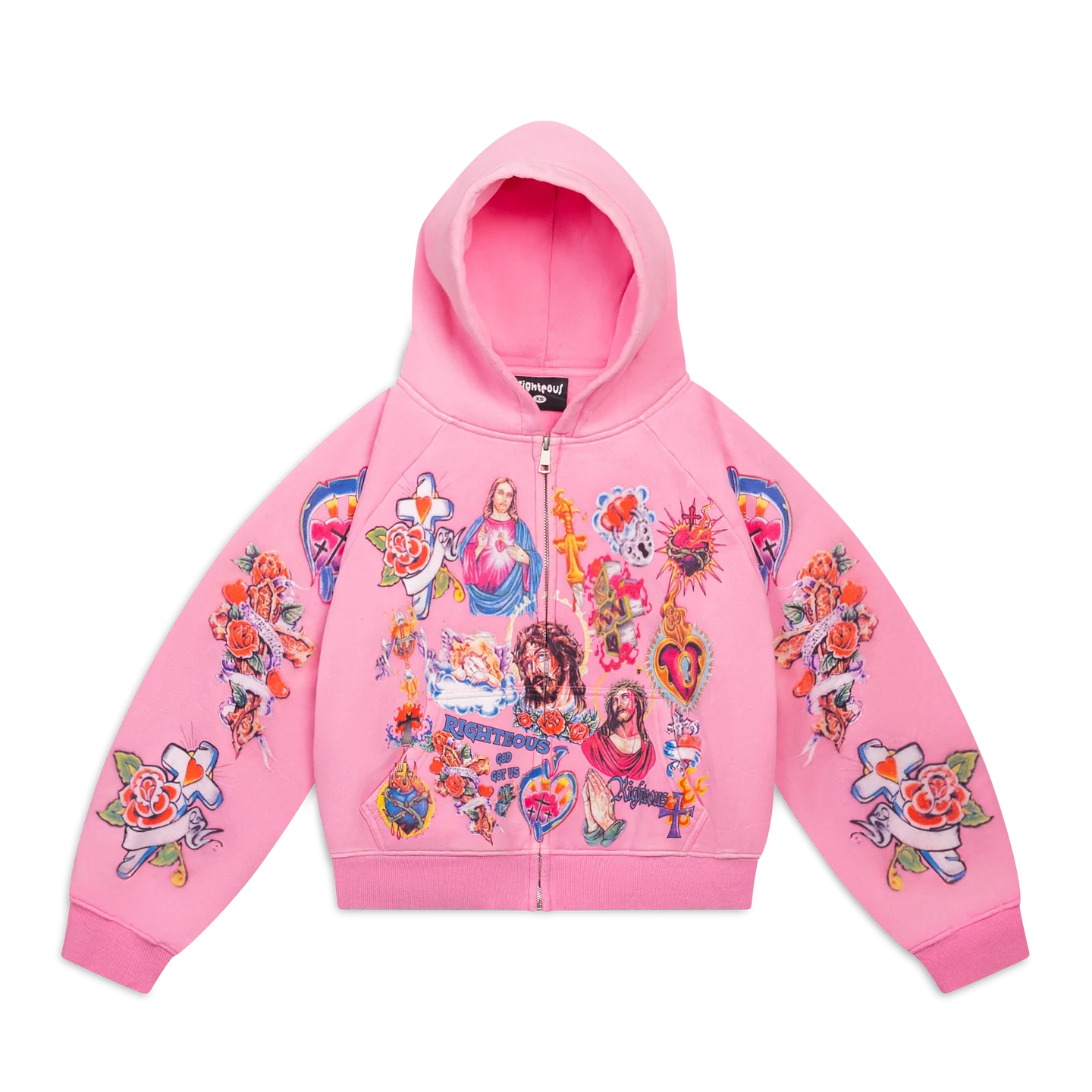 Righteous Zip Up (Pink)