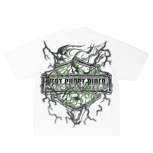 Retrovert Green Skull Tee