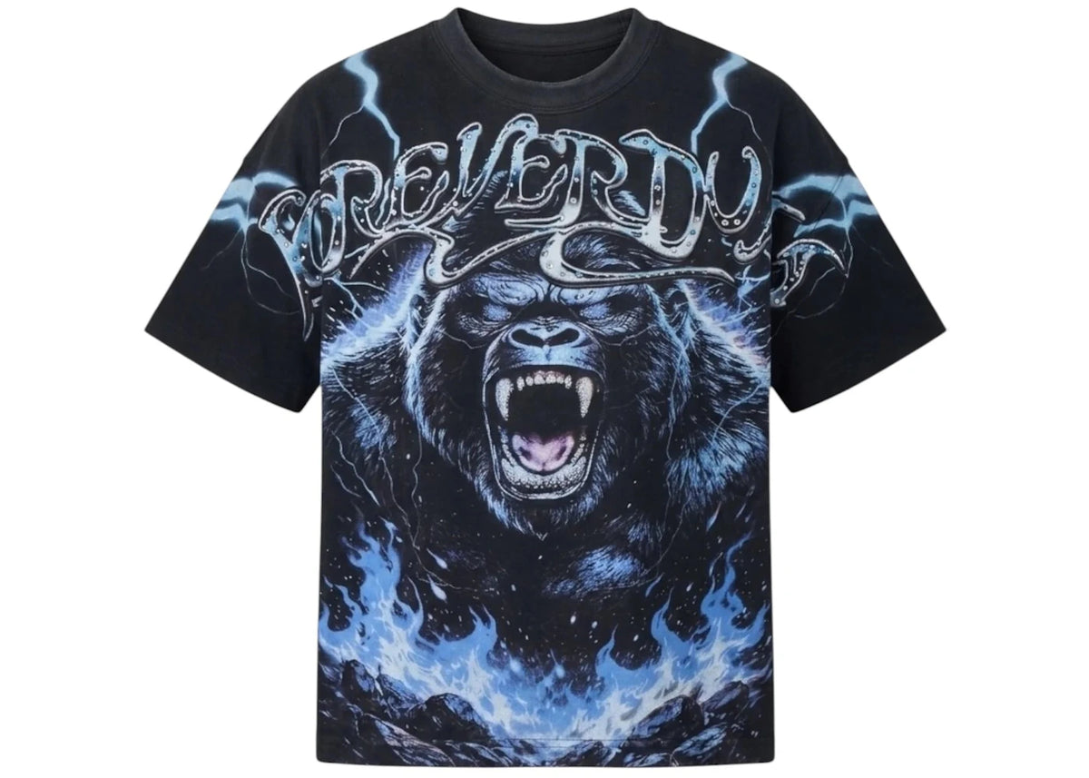 DUAA Electric Tee Black/Blue