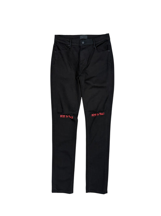 RTA Denim Black/Red RIP