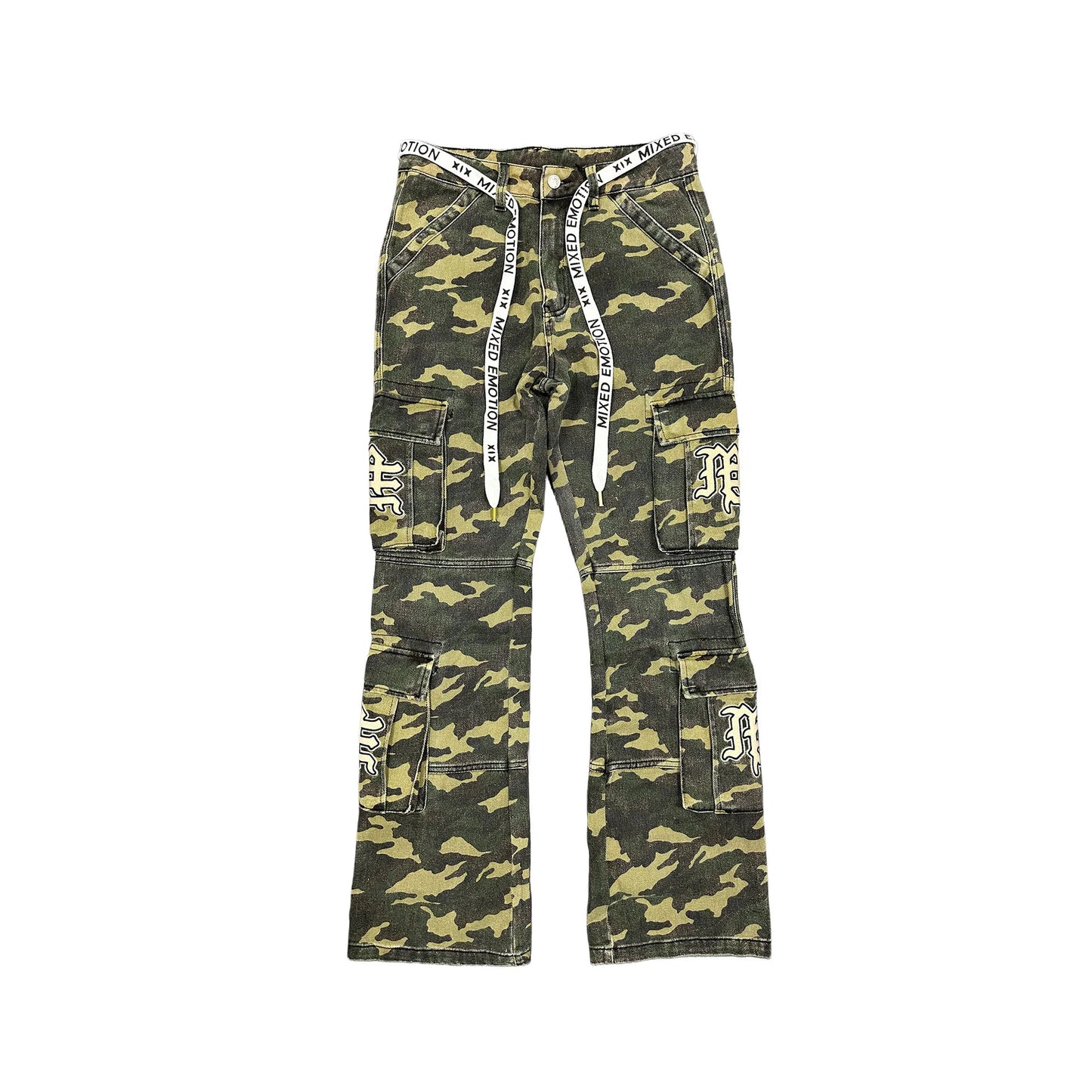 Mixed Emotion "ME" Camo Pants