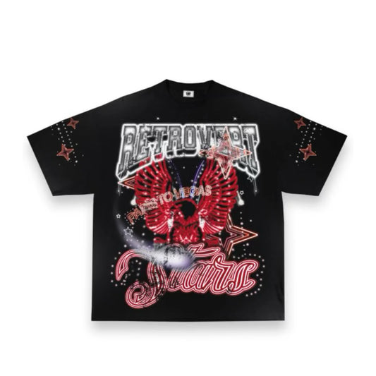 Retrovert Vert City Tee (Black)