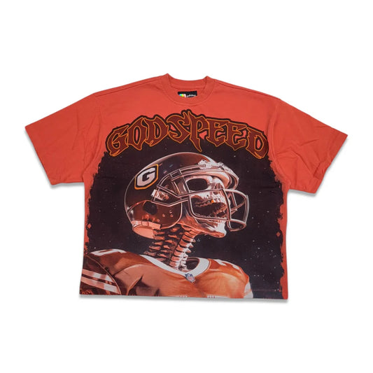 GodSpeed Morale Tee (Orange Wash)