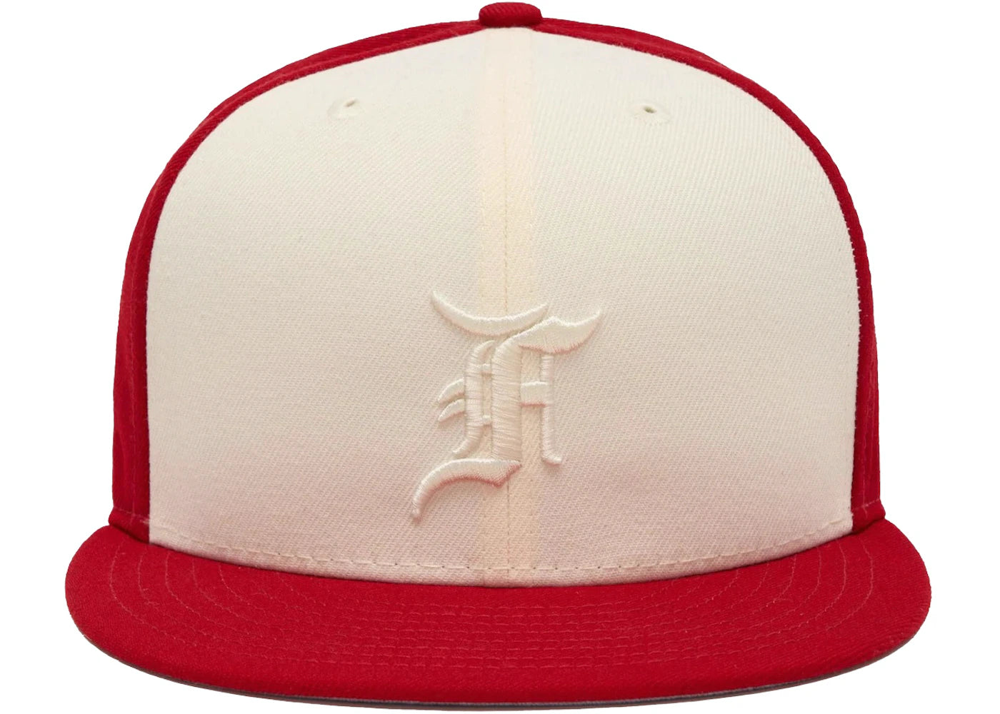Fear of God Essentials New Era 59Fifty Fitted Hat Scarlet