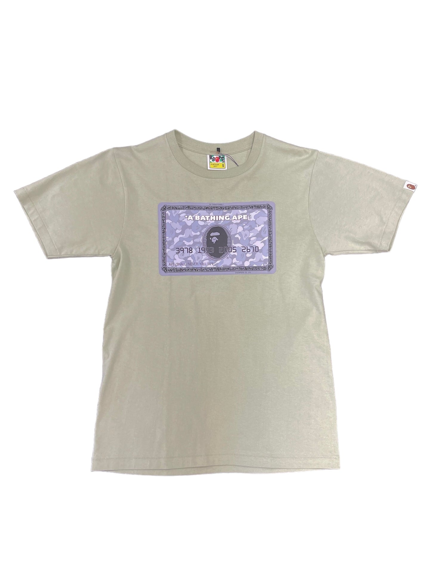 Bape Card Tee Green