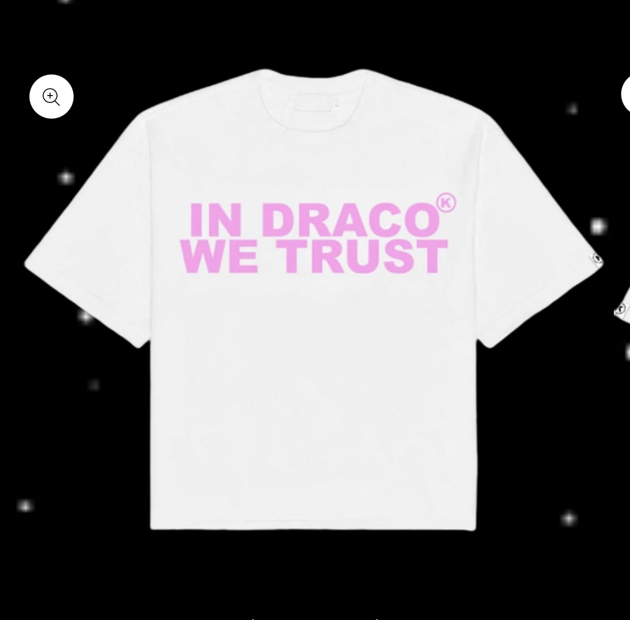 In Draco We Trust White/Pink