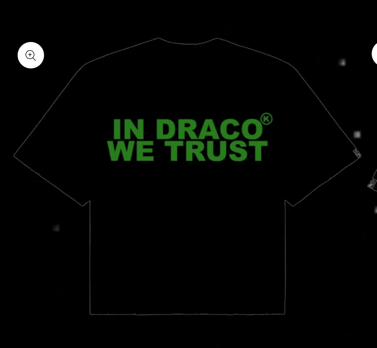 In Draco We Trust Black/Green