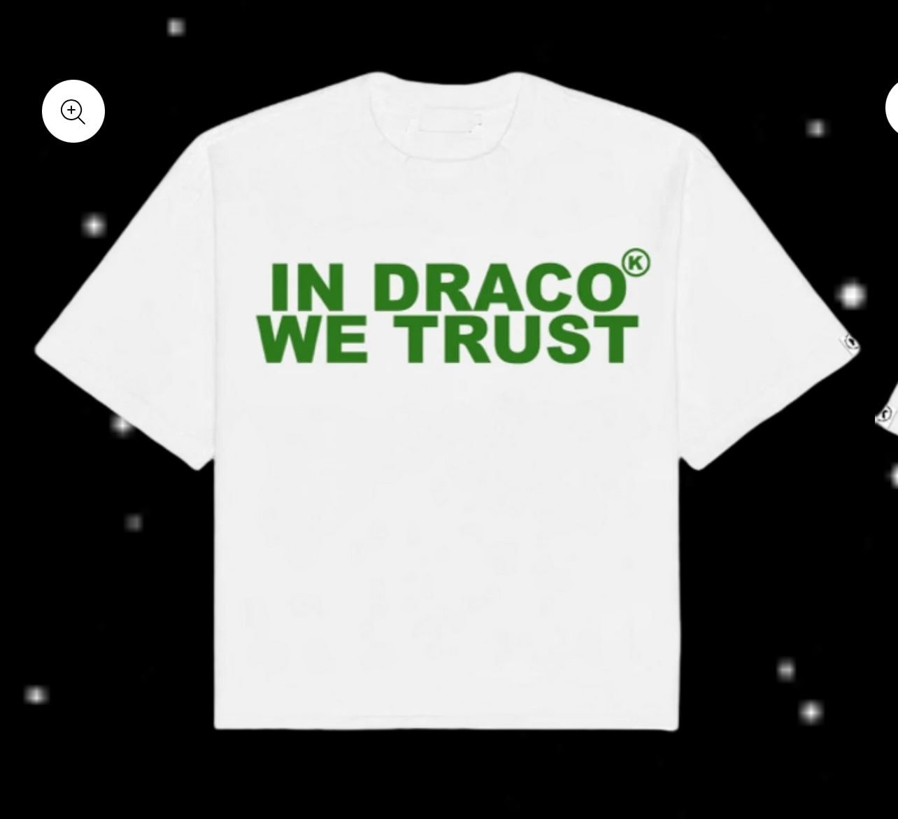 In Draco We Trust White/Green