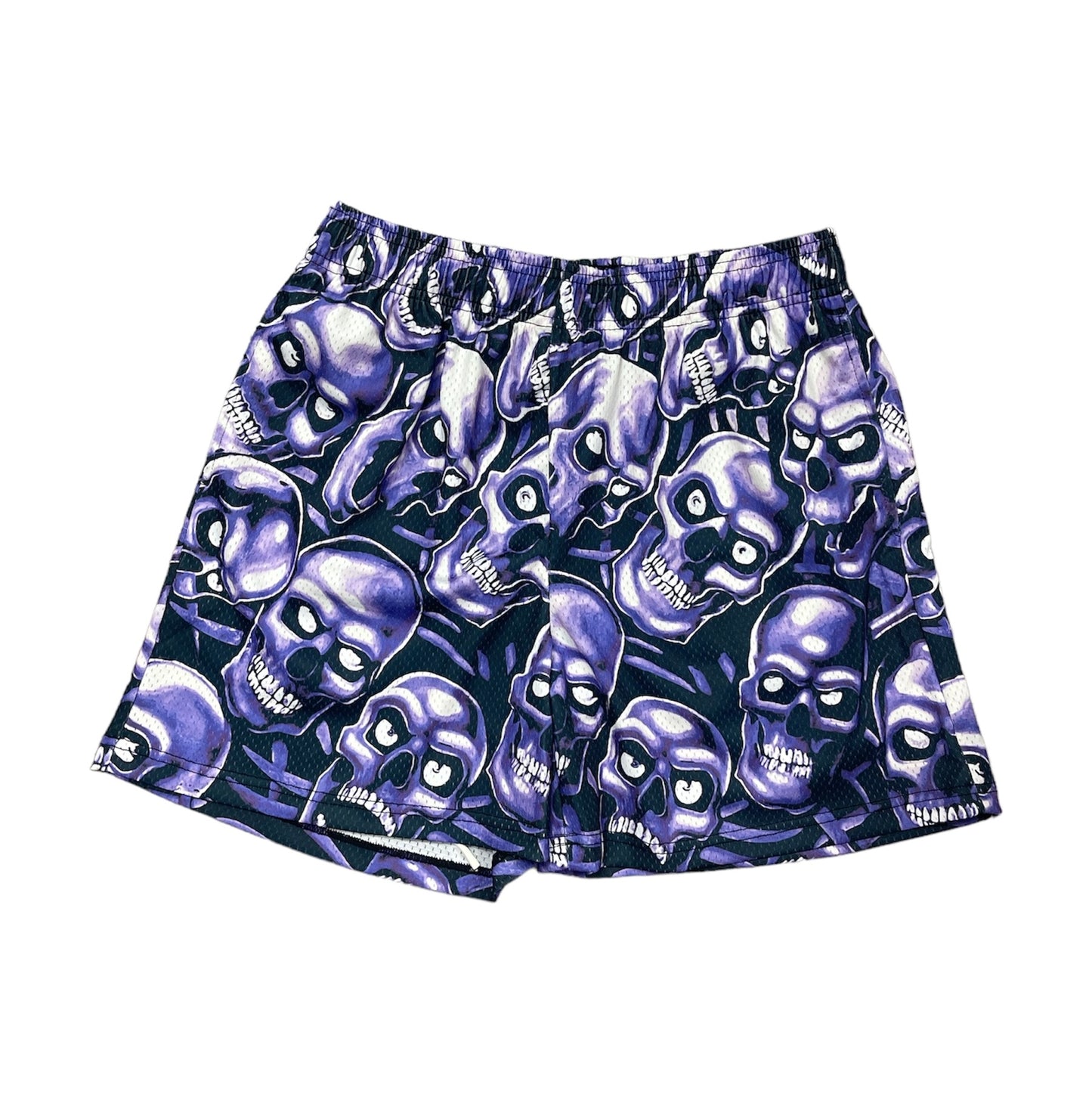 Bravest Studio Shorts Purple Skull