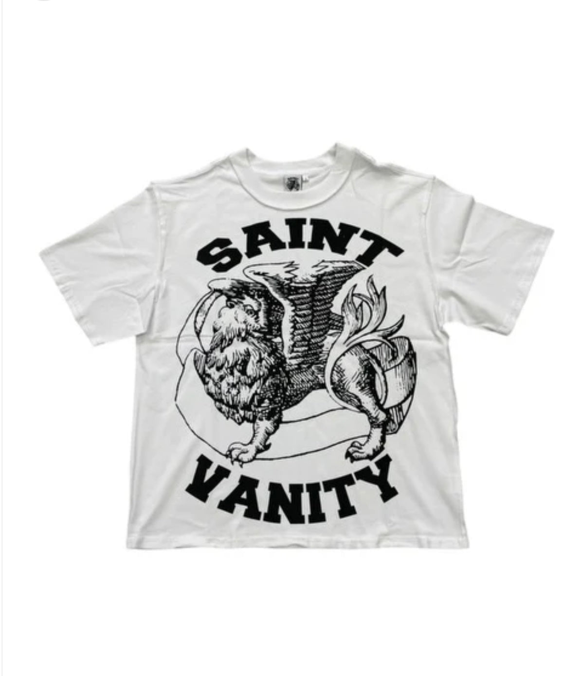 Saint Vanity Logo Tee (White)