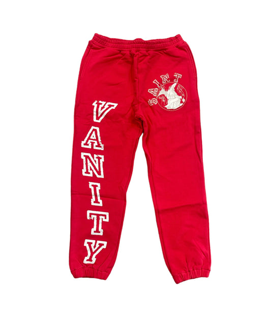 Saint Vanity Red Sweatpants