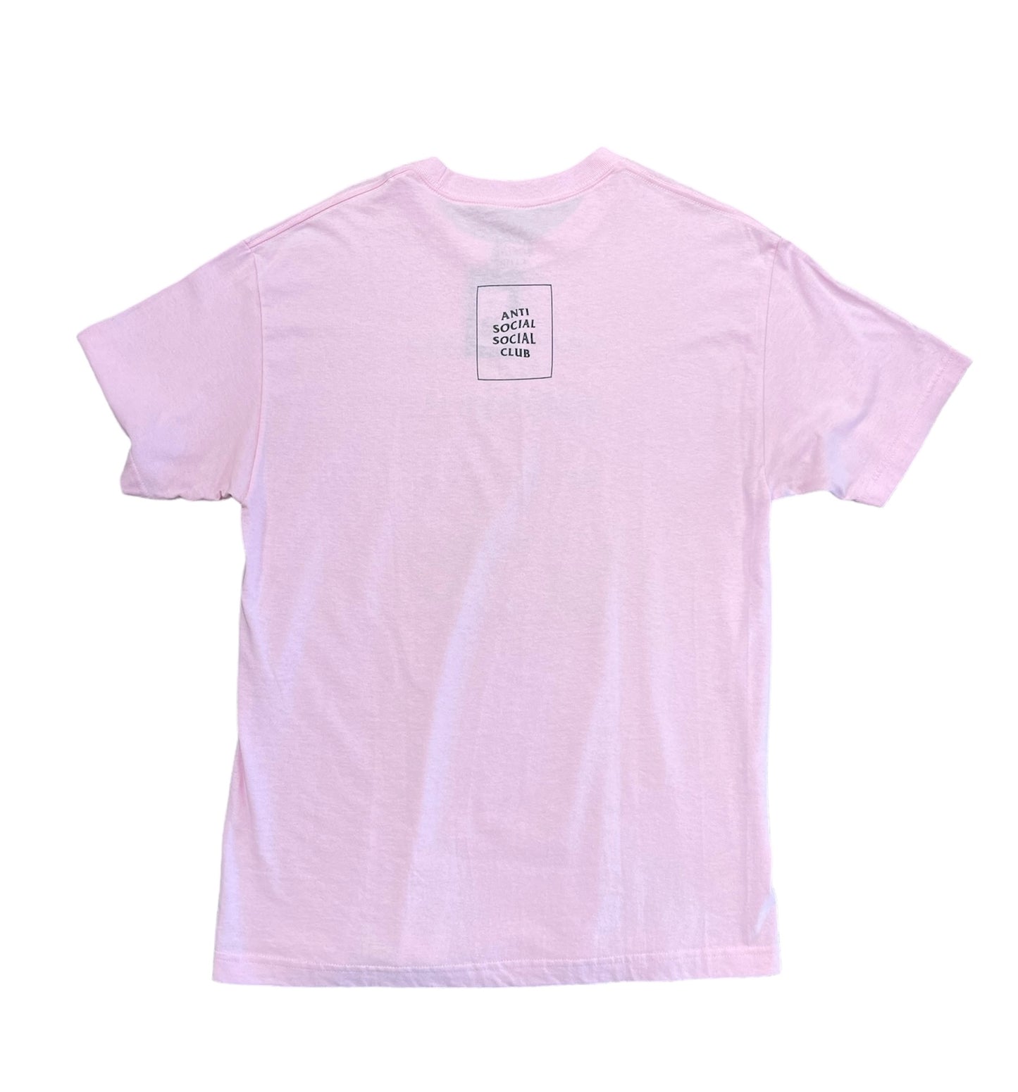 Anti Social Self Doubt Tee Pink