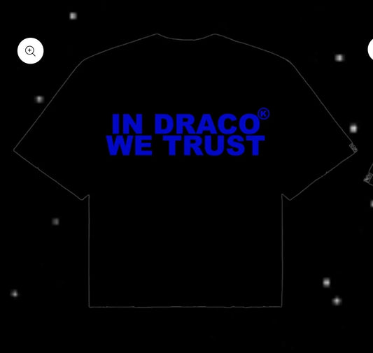 In Draco We Trust Black/Blue