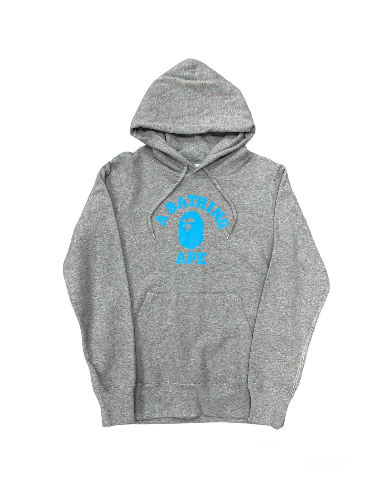 Bape College Pullover Hoodie Blue/Grey