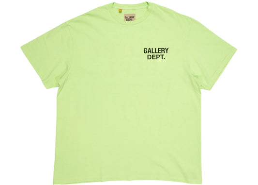 Gallery Dept. Souvenir T-shirt Lime Green