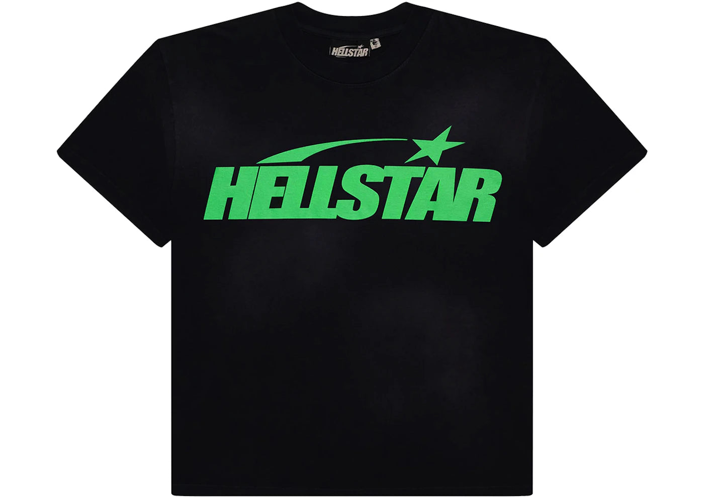 Hellstar Classic T-shirt (Gel Print) Black/Green