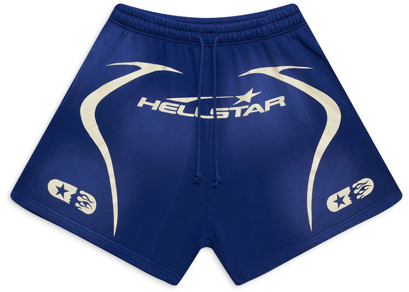 Hellstar Warm Up Shorts Blue