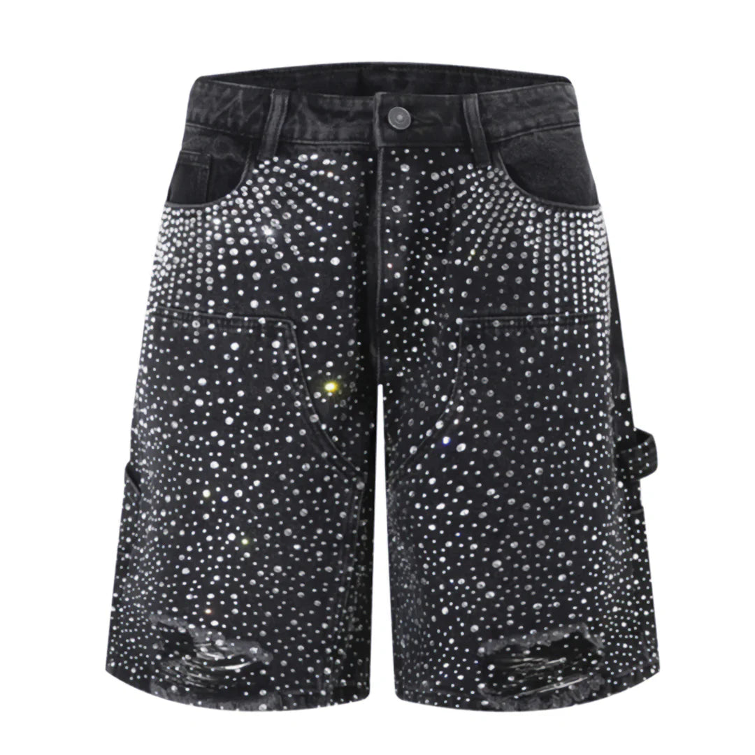 Attere Double Knee Shorts (Black)