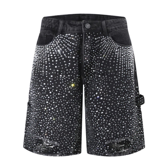 Attere Double Knee Shorts (Black)