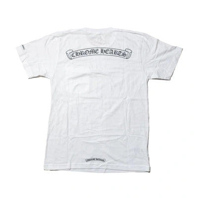 Chrome Hearts Scroll Logo T- Shirt White