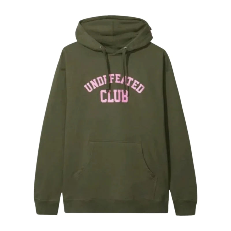 Green Pink Undefeated Club Hoodie