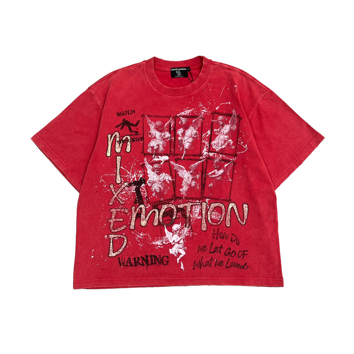 Mixed Emotion "Crimson" Tee (Red)