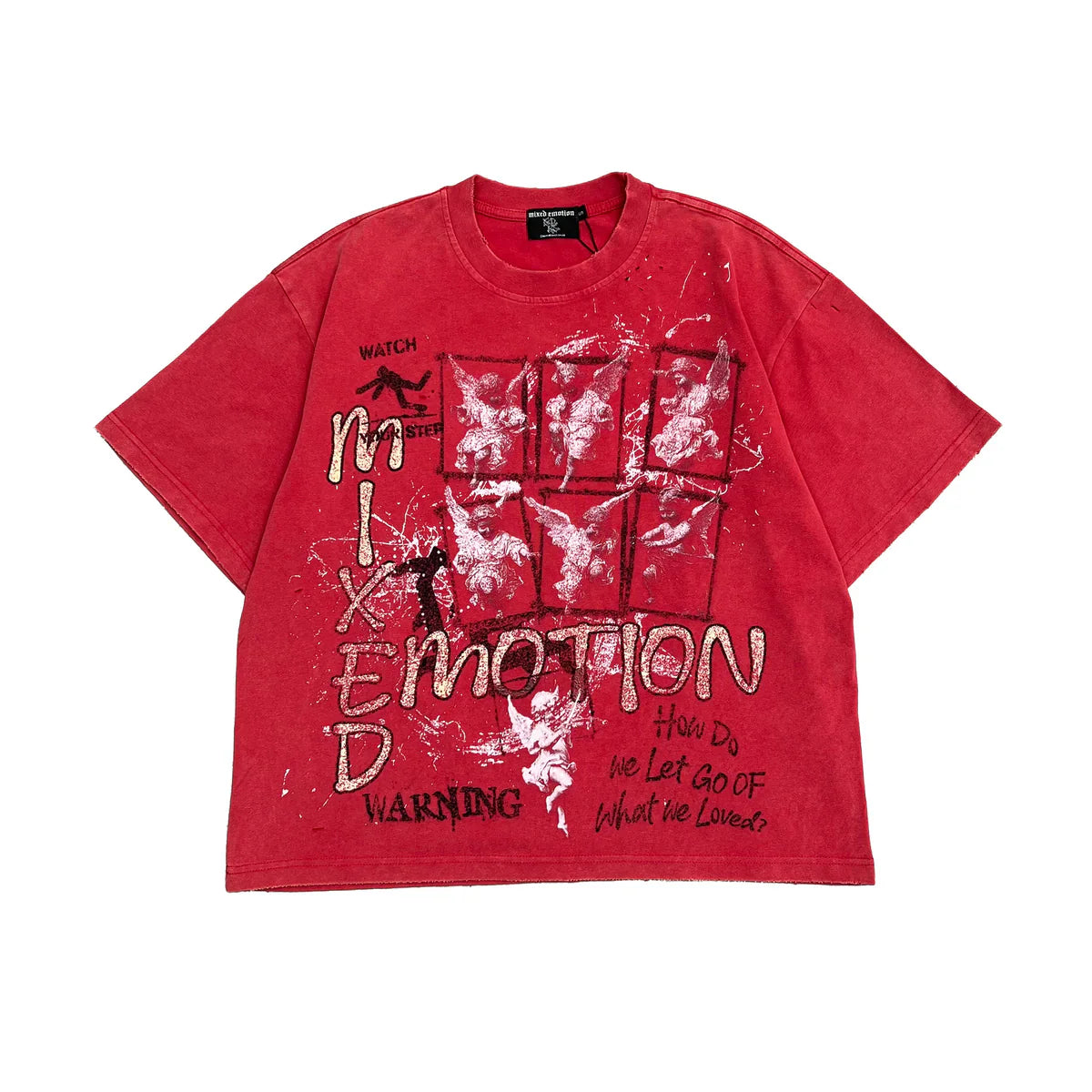 Mixed Emotion "Crimson" Tee (Red)