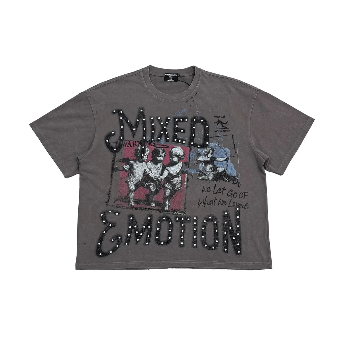 Mixed Emotion "Friends" Tee (Grey)