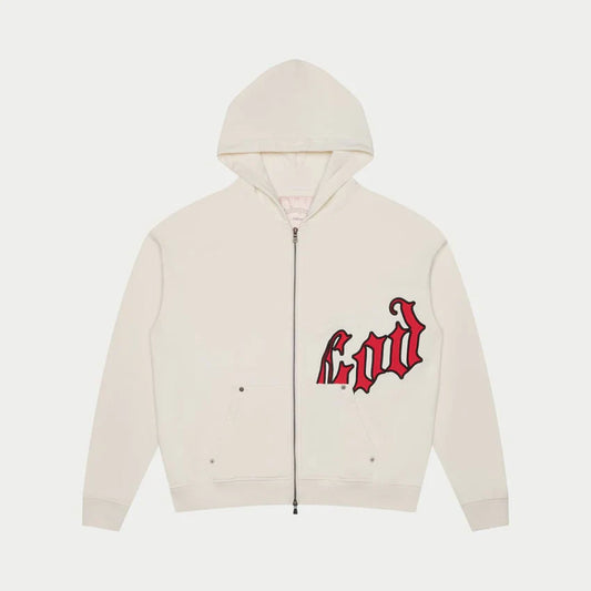 GodSpeed Sweatshirt (Cream/Red)