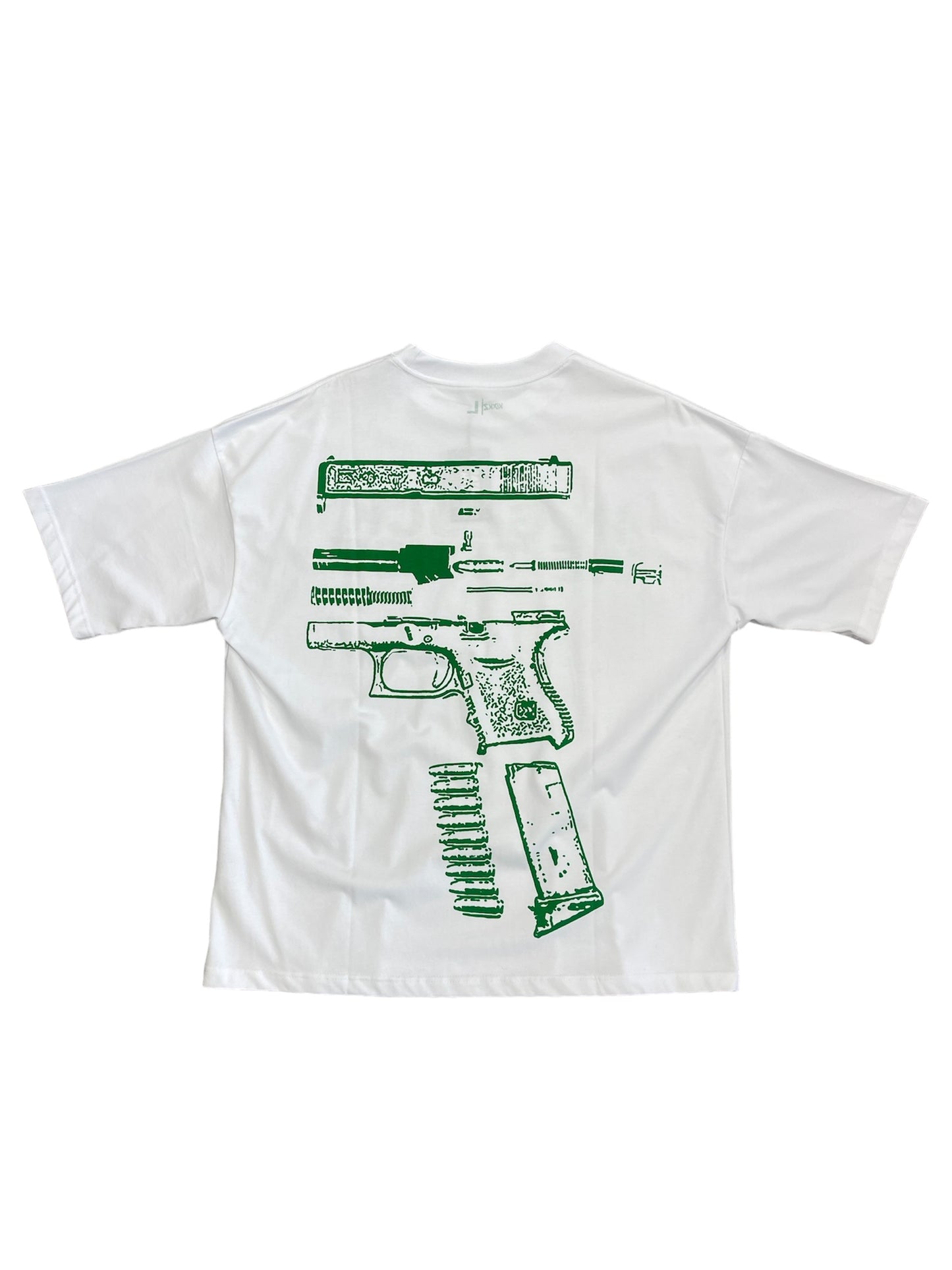 IGWT White/Green Tee