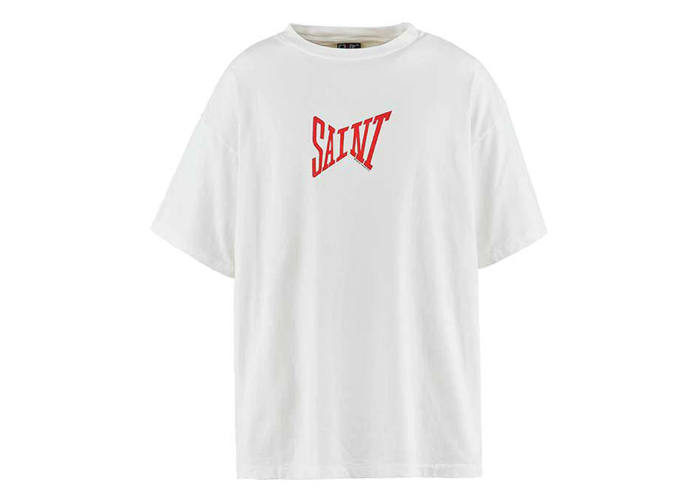 Saint Michael Ribon Saint T-shirt White/Red