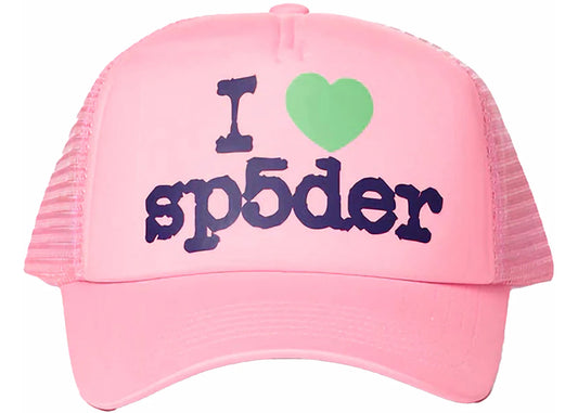 Sp5der Souvenir Trucker Pink