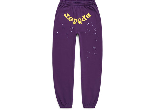 Sp5der Star OG Web V2 Sweatpant Purple